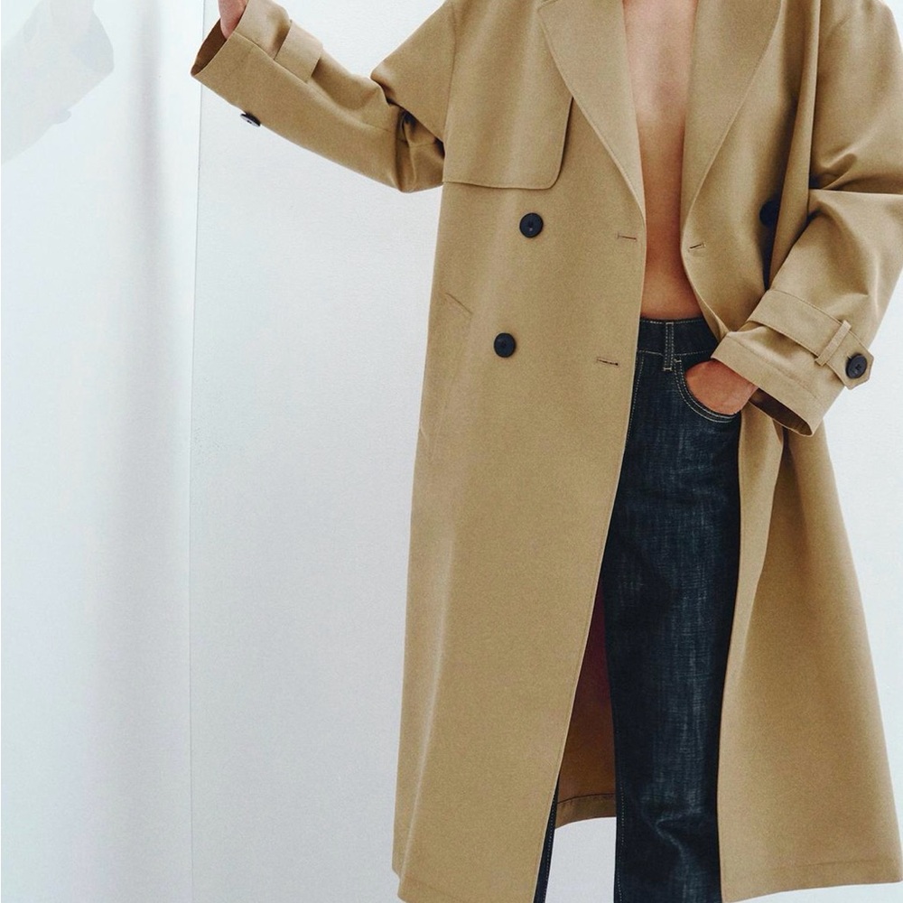 Classic Tan Women's Trench Coat